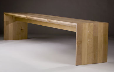 Floor Bench, by Tucker Houlihan